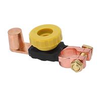 Keenso Power Batterie Trennschalter Minuspol ABS Messing für 6V 12V 24V Autos Wohnmobile ATVs Kfz-Elektronik