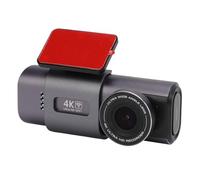 Keenso WiFi Front Heck Dash Cam Echtzeit Wireless Getriebe HD Dual Dash Kamera Zum Teilen von Fahren von Video Dashboard -Kamera -Rekorder für Notsituationen Aluminiumlegierung