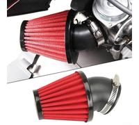 Kegel Luftfilter 48mm für Scooter und Mopeds | 45° gebogenes Design, erhöhter Luftdurchsatz, rostfreier Stahl, für 48mm Vergaser, optimale Filtration