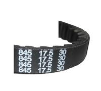 Keilriemen Zahnriemen 743 765 835 843 845 17,5 20 30 Antriebsriemen 125ccm 150ccm GY6 CVT Antriebsriemen Für 152QMI 157QMJ Roller Moped ATV Go Kart Übertragungsriemen(845-17.5-30)