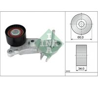 Schaeffler INA Umlenk-/Führungsrolle, Zahnriemen für VOLVO
