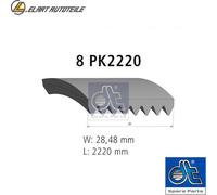 KEILRIPPENRIEMEN 1.21194 FÜR SCANIA DSC9.11/15/13/12 DC9.05/02/01/04/03 9.0L