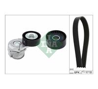 INA 529 0312 10 Keilrippenriemensatz 1718mm 6-Rippenanzahl Kompatibel mit OPEL Corsa D Schrägheck S07 0636158 1340004 1340266