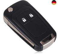 Kelay 2 Tasten Autoschlüssel Gehäuse Fernbedienung Ersatz kompatibel für Opel Bu