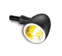 Kellermann LED-Blinker- / Begrenzungsleuchte Bullet 1000 PL white, schwarz, klares Glas