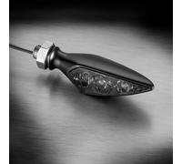 Kellermann Rhombus S DF Dark -hinten rechts- 3in1 LED Blinker mit Rück- & Bremslicht für Motorrad