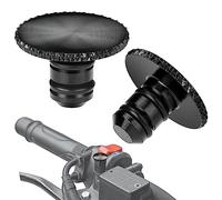 KEMIMOTO Universal M8 Motorrad Spiegel Blindstopfen Schrauben, CNC Aluminium, Motorrad Abdeckkappen für M8 Spiegelgewinde, Gewinde Verkleidungsschrauben, 2 Stücke