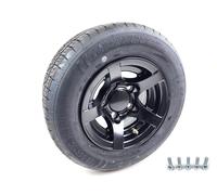 Kenda Reifen mit Alufelge 195/55 R10 C mattschwarz