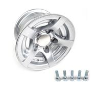 Kenda Reifen mit Alufelge 195/55 R10 C silber