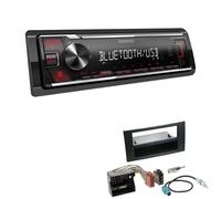 Kenwood 1-DIN Autoradio Bluetooth Streaming USB AUX für Ford Focus II anthrazit