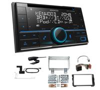 Kenwood 2-DIN Receiver Autoradio Bluetooth DAB+ für KIA Cee'D 2009-2012 schwarz