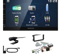 Kenwood 2DIN DAB+ Autoradio für Volkswagen VW Caddy ab 2003 Canbus