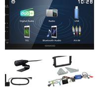 Kenwood 2DIN DAB+ Autoradio für Volkswagen VW Caddy ab 2003 Canbus