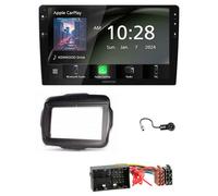 Kenwood 9 Zoll Bluetooth MP3 AUX USB Autoradio für Jeep Renegade 2014-2023