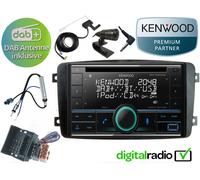 Kenwood CD Bluetooth DAB+ USB Radio Antenne inkl für C Klasse W203 2000 -2007