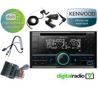 Kenwood CD Bluetooth DAB+ USB Radio Antenne inkl passend für VW FOX 2005-2011 5Z