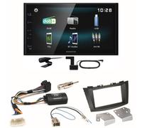 Kenwood DMX-125DAB Bluetooth DAB+ USB MP3 Einbauset für Suzuki Swift Sport FZ NZ