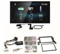 Kenwood DMX-125DAB Bluetooth MP3 DAB+ USB Einbauset für Suzuki Grand Vitara JT