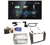 Kenwood DMX-125DAB Bluetooth MP3 USB DAB+ Einbauset für Mercedes G Klasse W463