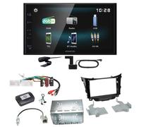 Kenwood DMX-125DAB Bluetooth MP3 USB DAB+ iPod Einbauset für Hyundai i30 GD GDH