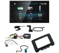 Kenwood DMX-125DAB Bluetooth USB DAB+ Einbauset für Suzuki Jimny GJ ab 2018
