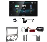 Kenwood DMX-125DAB DAB+ USB Bluetooth MP3 Einbauset für Mazda 5 CR