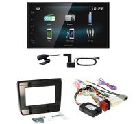 Kenwood DMX-125DAB USB Bluetooth MP3 DAB+ Einbauset für Isuzu D-Max 3 ab 2020