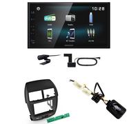 Kenwood DMX-125DAB USB Bluetooth MP3 DAB+ Einbauset für Mitsubishi ASX bis 2014