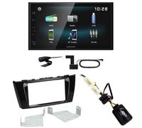 Kenwood DMX-125DAB USB Bluetooth MP3 DAB+ Einbauset für Mitsubishi Space Star