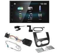 Kenwood DMX-125DAB USB MP3 Bluetooth Digitalradio Einbauset für Fiat Talento