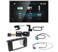 Kenwood DMX-125DAB USB MP3 Bluetooth Digitalradio Einbauset für Mercedes R W251