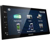 KENWOOD DMX129DAB - 17,3 cm (6,8") Digital Media AV-Receiver mit Quick Boot & Android USB-Mirroring (4x45W, DSP, DAB+/UKW, BT, 3X Pre-Out 2V, USB, iPod/iPhone Control)