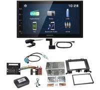 Kenwood DMX129DAB DAB+ Bluetooth Einbauset für Mercedes Sprinter W906 Crafter