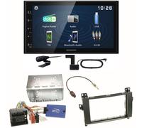 KENWOOD DMX129DAB - 17,3 cm (6,8") Digital Media AV-Receiver mit Quick Boot & Android USB-Mirroring (4x45W, DSP, DAB+/UKW, BT, 3X Pre-Out 2V, USB, iPod/iPhone Control)