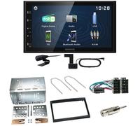 KENWOOD DMX129DAB - 17,3 cm (6,8") Digital Media AV-Receiver mit Quick Boot & Android USB-Mirroring (4x45W, DSP, DAB+/UKW, BT, 3X Pre-Out 2V, USB, iPod/iPhone Control)