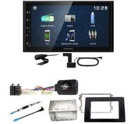Kenwood DMX129DAB DAB+ Bluetooth USB Einbauset für Renault Master 3 ab 2019