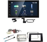Kenwood DMX129DAB DAB+ Bluetooth USB Einbauset für Renault Master 3 ab 2019
