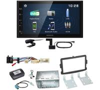 Kenwood DMX129DAB DAB+ Bluetooth USB Einbauset für Renault Trafic 3