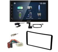 KENWOOD DMX129DAB - 17,3 cm (6,8") Digital Media AV-Receiver mit Quick Boot & Android USB-Mirroring (4x45W, DSP, DAB+/UKW, BT, 3X Pre-Out 2V, USB, iPod/iPhone Control)