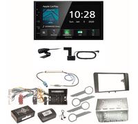 Kenwood DMX5020DABS Android Auto CarPlay Einbauset für Audi A3 8P 8PA