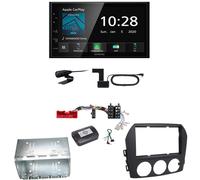 Kenwood DMX5020DABS Android Auto CarPlay Einbauset für Mazda MX-5 NC