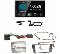 Kenwood DMX5020DABS Android Auto CarPlay Einbauset für Skoda Octavia 2 Yeti 5L