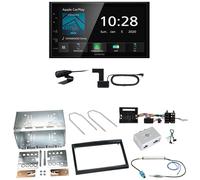 Kenwood DMX5020DABS Android Auto Einbauset für Peugeot 207 307 Partner Expert