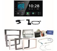 Kenwood DMX5020DABS CarPlay Einbauset für Opel Astra H Corsa D Zafira B Antara