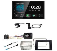 Kenwood DMX5020DABS USB Bluetooth DAB+ Einbauset für Renault Master 3 ab 2019