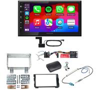 Kenwood DMX6523DABS Android Auto CarPlay Bluetooth Einbauset für Kia Cee'd ED