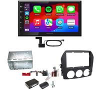 Kenwood DMX6523DABS Android Auto CarPlay Bluetooth Einbauset für Mazda MX-5 NC