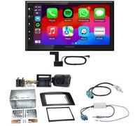 Kenwood DMX6523DABS Android Auto CarPlay Einbauset für Mercedes ML W164