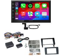 Kenwood DMX6523DABS Android Auto CarPlay Einbauset für Mercedes SLK R171