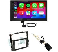 Kenwood DMX6523DABS Android Auto CarPlay Einbauset für Mitsubishi Pajero ab 2015